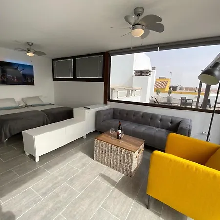 Sunshine Penthouse Mit Meerblick Und Terrasse Apartment El Cotillo (Fuerteventura)